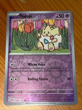 Togepi Pokémon Holo Card (083/197) - Basic